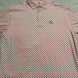 Rhoback Men's Patterned Polo Shirt